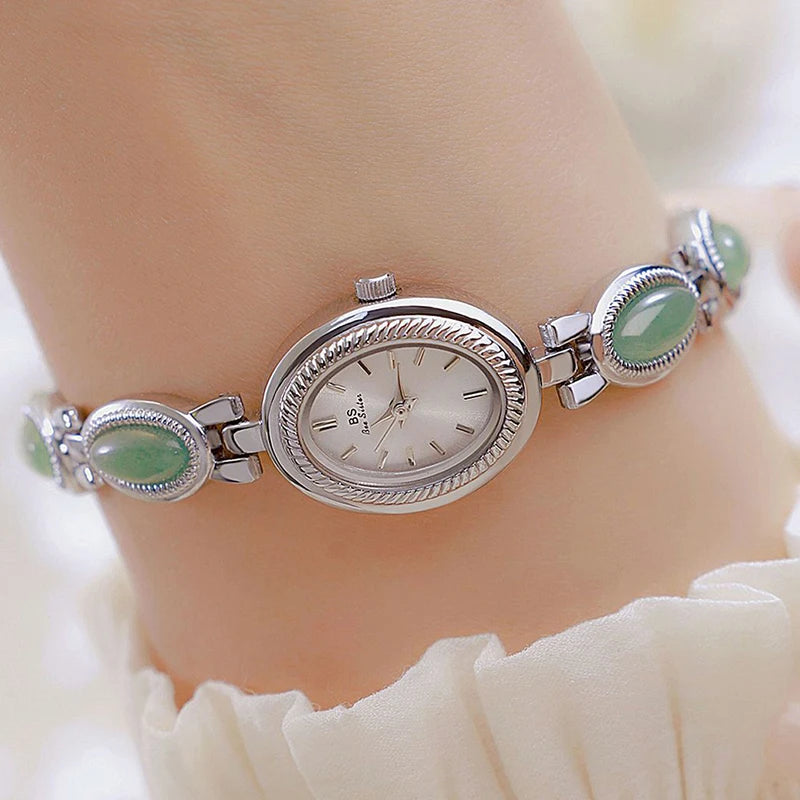 Women Bracelet Watches For Ladies Wrist Watches 2025 Top Brand Luxury relogio feminino Gold Oval Rhinestone dropshipping Fashion