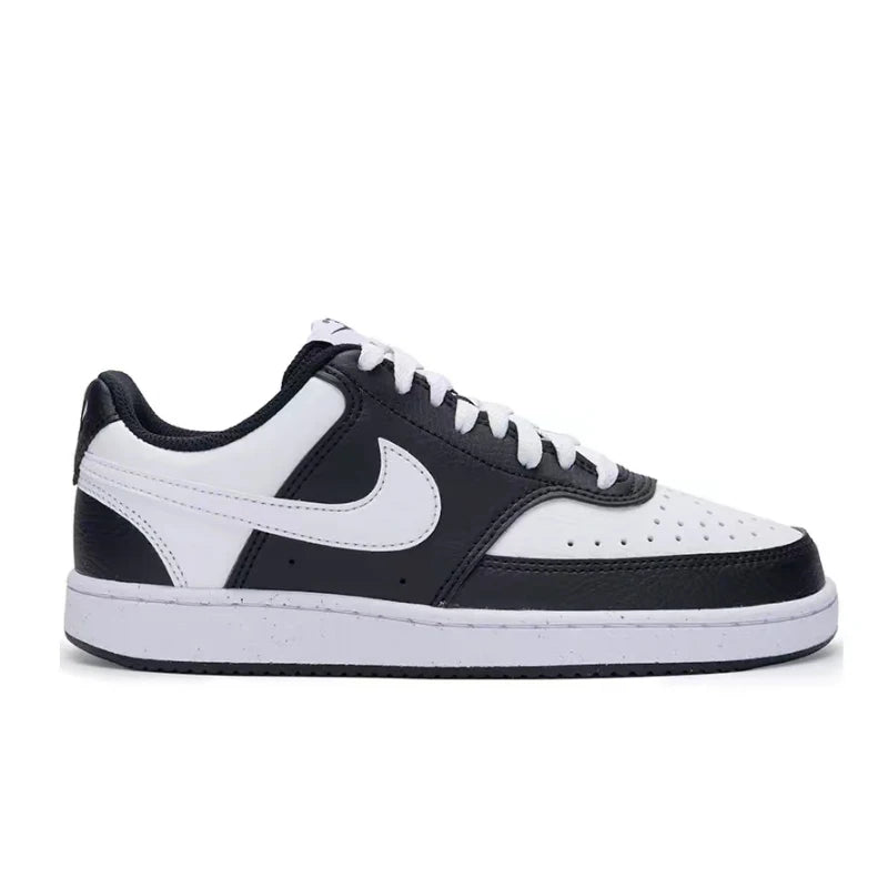 Nike Court Vision Low Minimalist, Trendy, Versatile Slip-Resistant Low-Top Sneakers for Women Panda Colorway DH3158-003