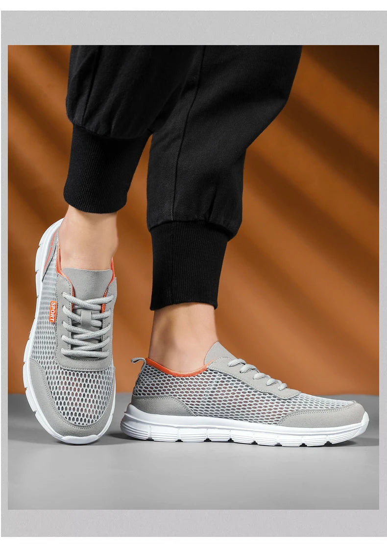 Men Shoes Autumn Soft Loafers Lazy Shoes Lightweight Cheap Mesh Casual Shoes Men Sneakers Tenis Masculino Zapatillas Hombre