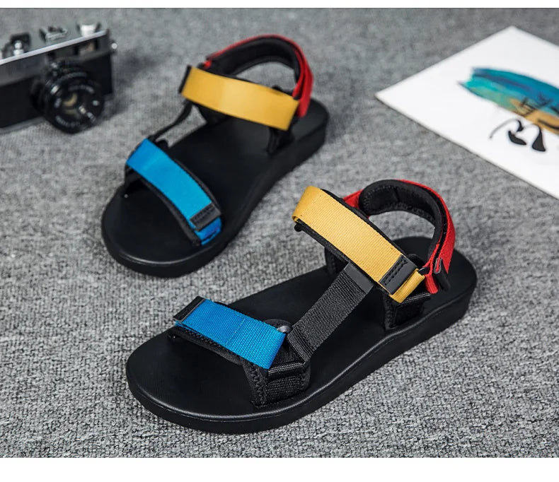 Men Sandals EVA Light Soft 2024 New Summer Casual Shoes Men Water Shoes Beach Sandals Men Couple Shoes Slippers Women Sandals