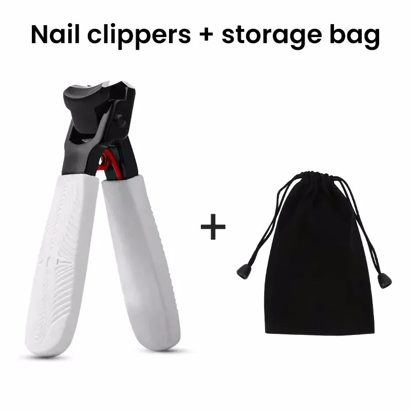 Thick Nail Clippers Set Splash Resistant False Nails Cutter Professional Nail Plier Pedicure Tools for Nail Tip Manicure Tools