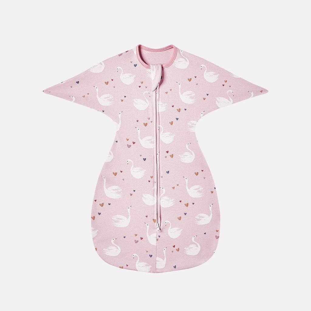 INSULAR Baby Cotton Sleeping Bags Newborn Anti-shock Sleepsacks Raised Hand Surrender Blankets Infant Cartoon Anti-startle Jump