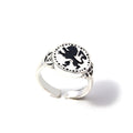 Game Dark Souls Series Men Rings Havel's Demon's Scar Chloranthy Badge Adjustable Ring Male Fans Cosplay Jewelry Accessories