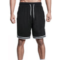Men's Summer Loose Fit American Style Basketball Shorts - Thin Mesh, Quick - Dry for Sports Running and Casual Wear