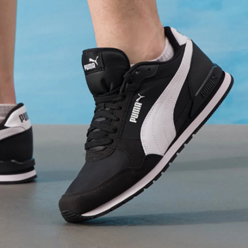 Puma Mid Casual Shoes Comfort Lightweight Daily Sneakers 384857-01