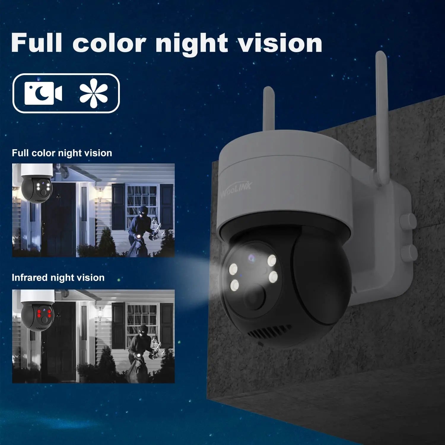 4MP Wireless Security Camera Outdoor WiFi Solar Battery Powered Camera Pan/Tilt Rotate Surveillance Camera Home Protection 2.4G