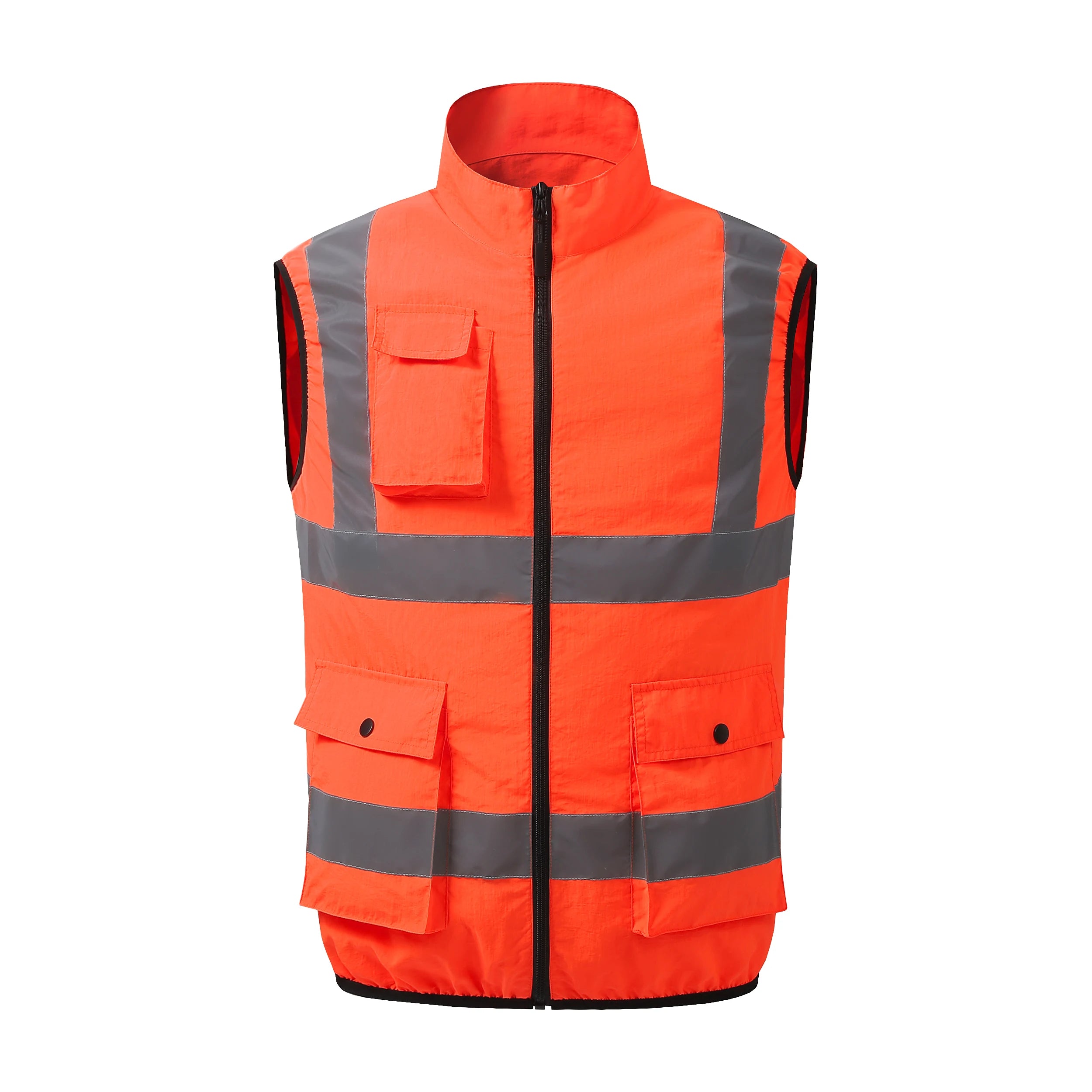 Summer Cooling Labor Protection Clothing, Breathable and Ventilated Fan Suit, Sanitation Reflective Vest, Heatstroke Prevention