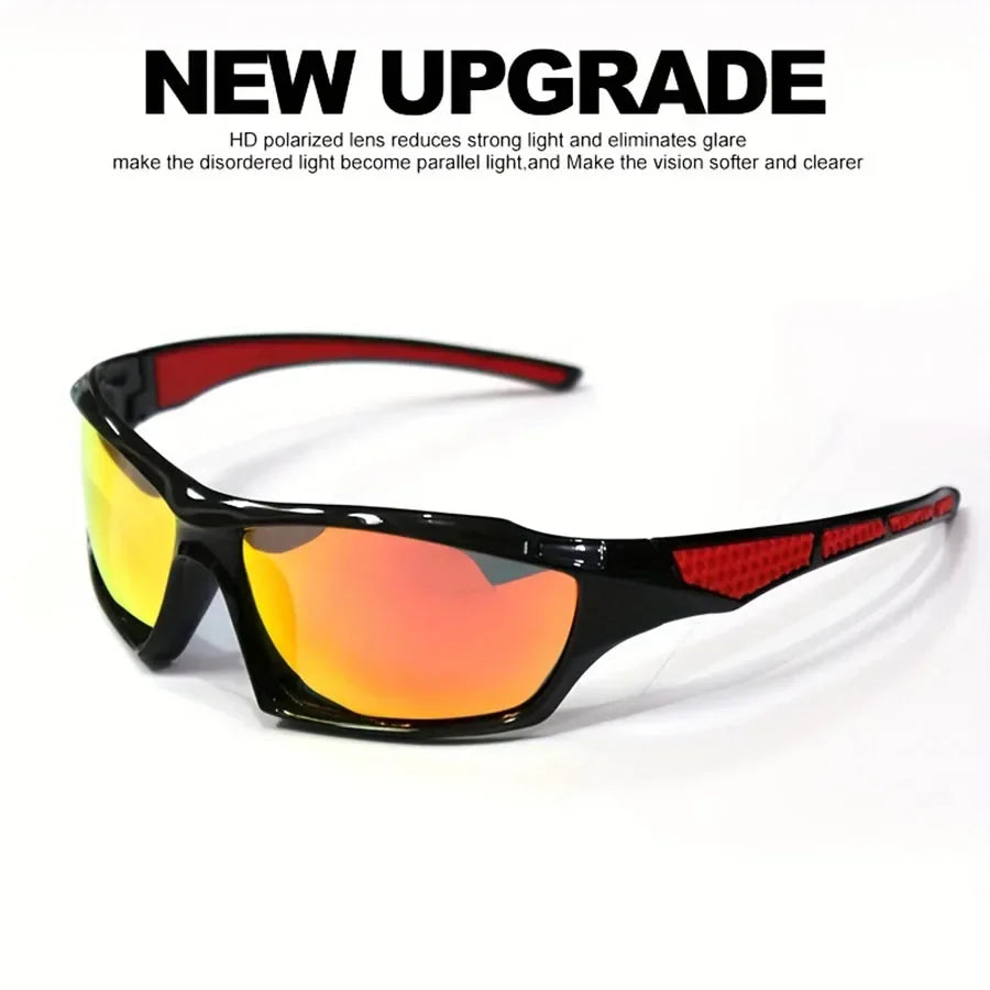 Fashion Sports Sunglasses Polarized UV Protection Men and Women UV400 Eyewear Anti-Glare Fishing Cycling Sun Glasses Gafas DeSol