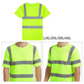 High Visibility Short Sleeve Reflective Work Shirts for Night Work Warehouse