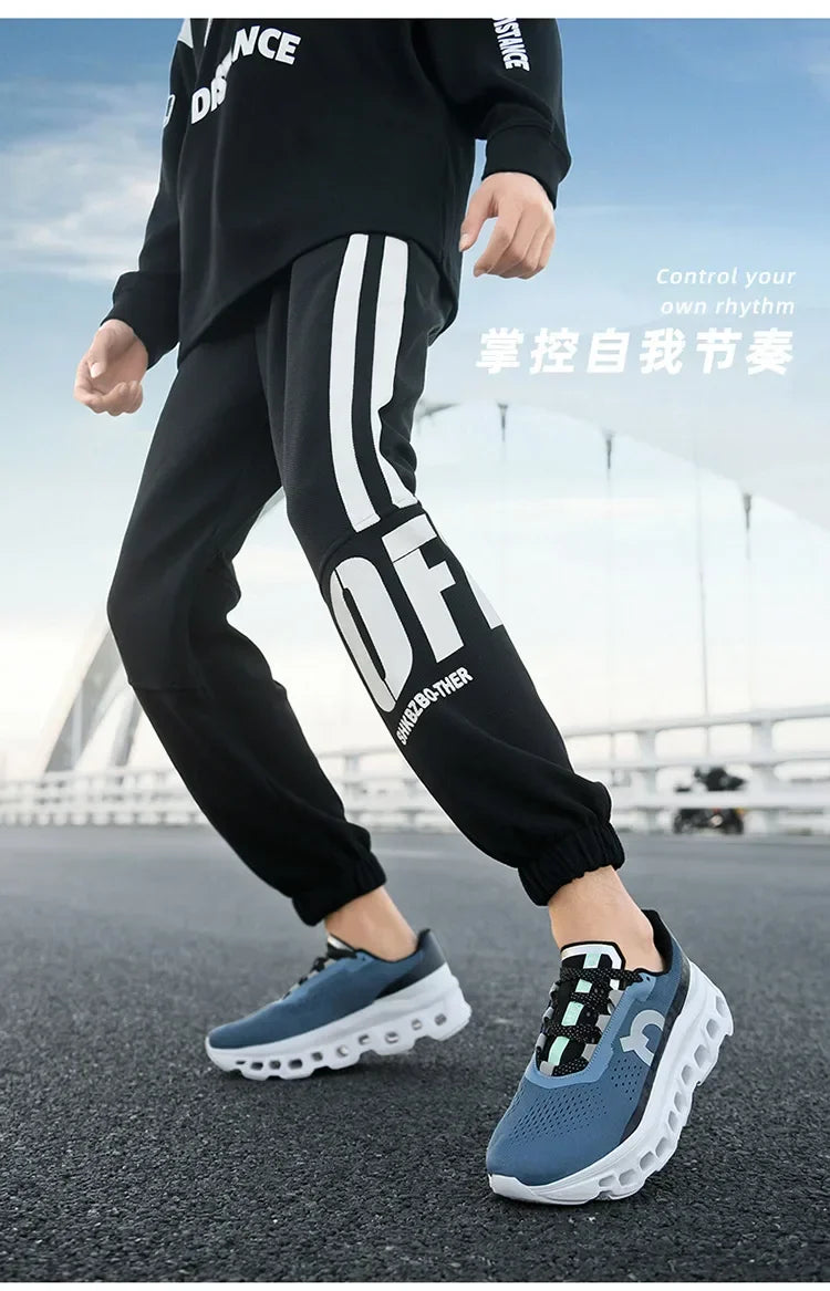 Men Sports Shoes Luxury Casual Sneakers Mesh Running Shoes Summer Lightweight Platform Fashion Basketball Walking Shoes for Men