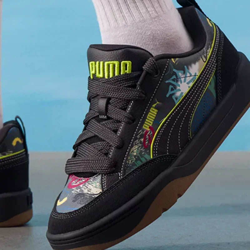 PUMA Unisex 2026 Summer New Low-Top Chunky Bread Sneakers Casual Sports Skate Shoes 406664-01