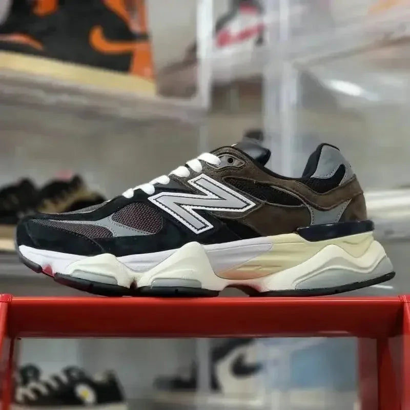 N9060 Reflective Sports Shoes for Men/Women Lightweight Shockproof Running Sneakers Unisex Low-Top Outdoor Athletic Shoes 36-45