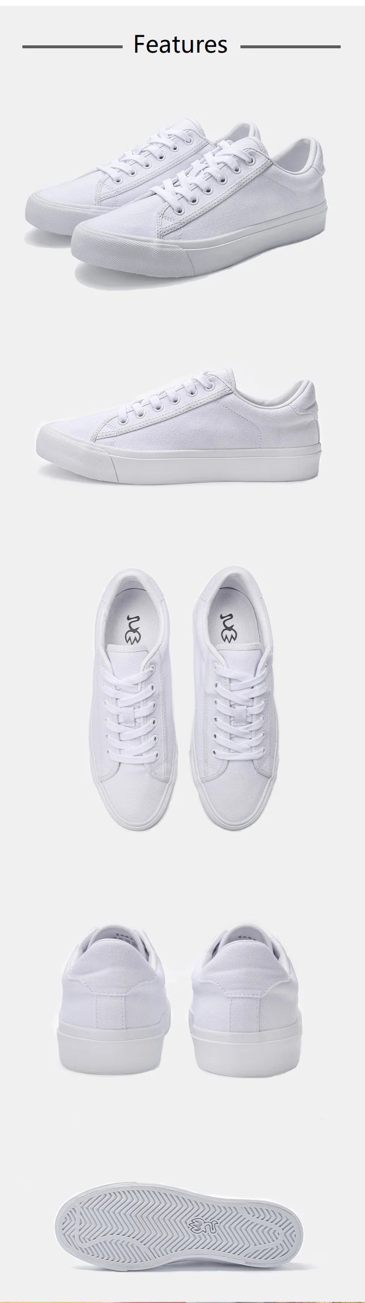 Goluck Designer Luxury Black White Canvas Sneaker Men's Women's Skateboar Shoes Steetwear Vulc Breathable Durable soft Footwear