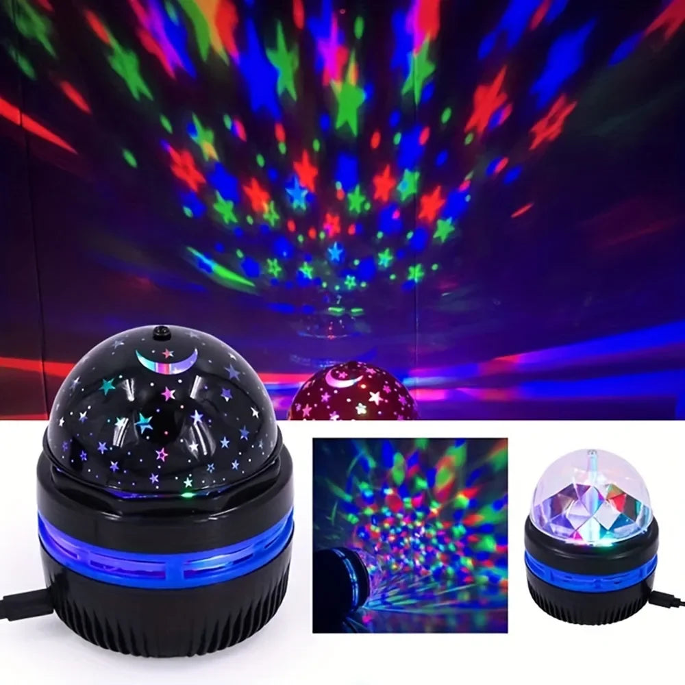 Proyector LED Cielo Estrellado con Aurora Boreal y Control Remoto