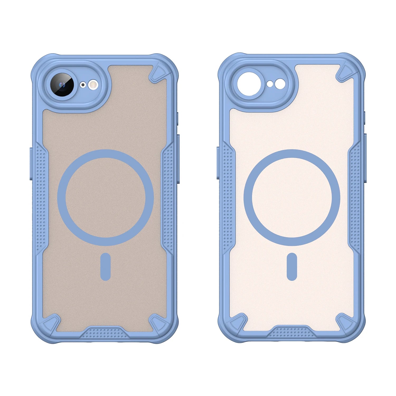 Translucent Matte Armor Case For iPhone 17e Skin-Friendly Matte Full Back Case For iPhone 17e Cover For iPhone 17e/16e Case