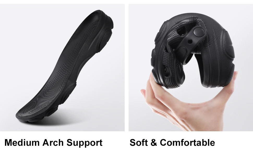 Crestar Men Soft Orthopedic Sandals Comfortable Women Fashion Flip Flops with Arch Support Slides Couple Summer Beach Slippers