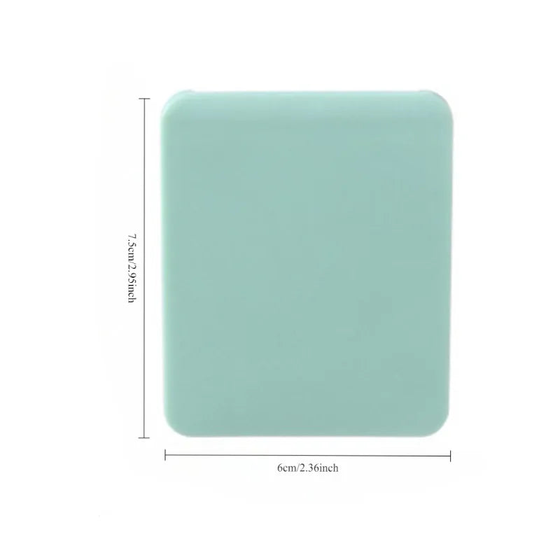Mirror Foldable Makeup Mirror Portable Double-Sided Mirror Student Dormitory Desktop Small Gift Mini Pocket Mirror  Home Decor