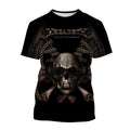 2024 Megadeth 3D Printed T-Shirts Fashion Rock Band Men's Casual T-shirt Summer Men Women Punk Funny Hip Pop Short Sleeve Kids