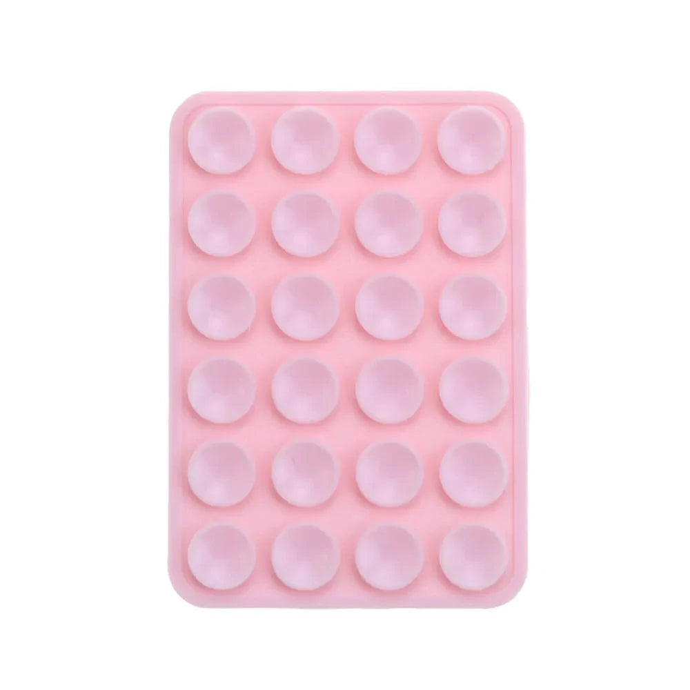 2pcs Double Sided Silicone Suction Cup Mobile Phone Suction Cup With Adhesive Pad Silicone Pad Rubber Suction Cup ﻿