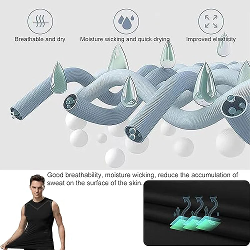 Men's Running Compression Shirts Short Sleeve Sport Gym Tees Fitness Quick Dry Sweatshirt Jogging Tracksuit Athletic Shirt Tops