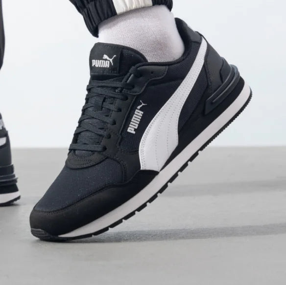 Puma Mid Top Casual Shoes Breathable Lightweight Anti Slip Comfort Walking Sneakers 399666-01