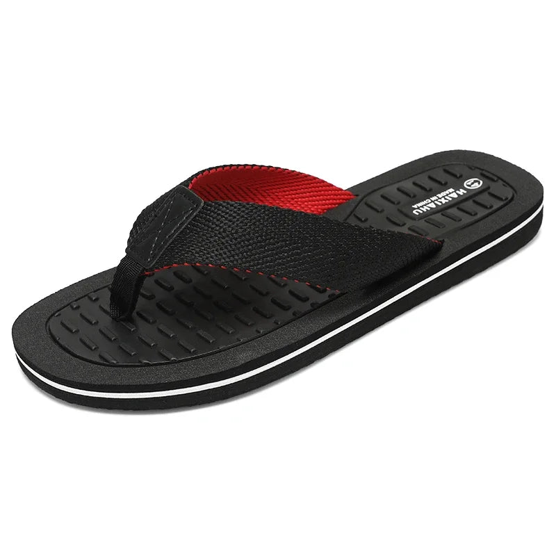 New Sandals Shoes Men Summer Men Flip Flops High Quality Beach Sandals Anti-slip Zapatos Hombre Casual Shoes 2025 Man Slippers