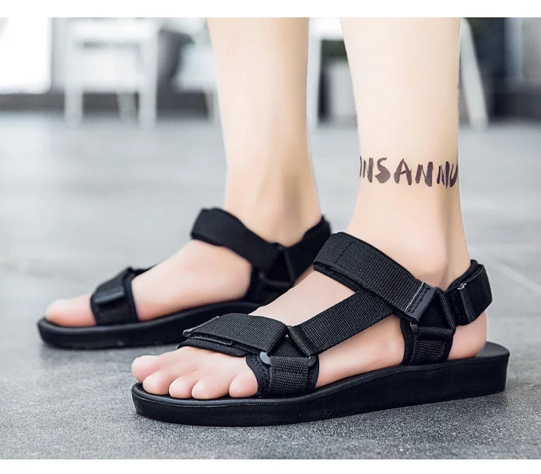 Men Sandals EVA Light Soft 2024 New Summer Casual Shoes Men Water Shoes Beach Sandals Men Couple Shoes Slippers Women Sandals