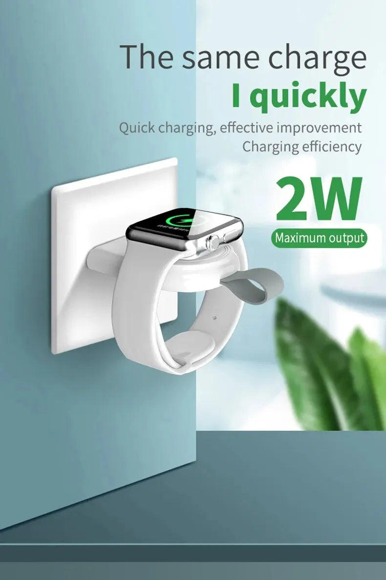 Fast Magnetic Wireless Charger For Apple Watch 8 7 6 5 4 3 SE Ultra 2 IWatch Dock Adapter Chargers Portable USB Charging Station