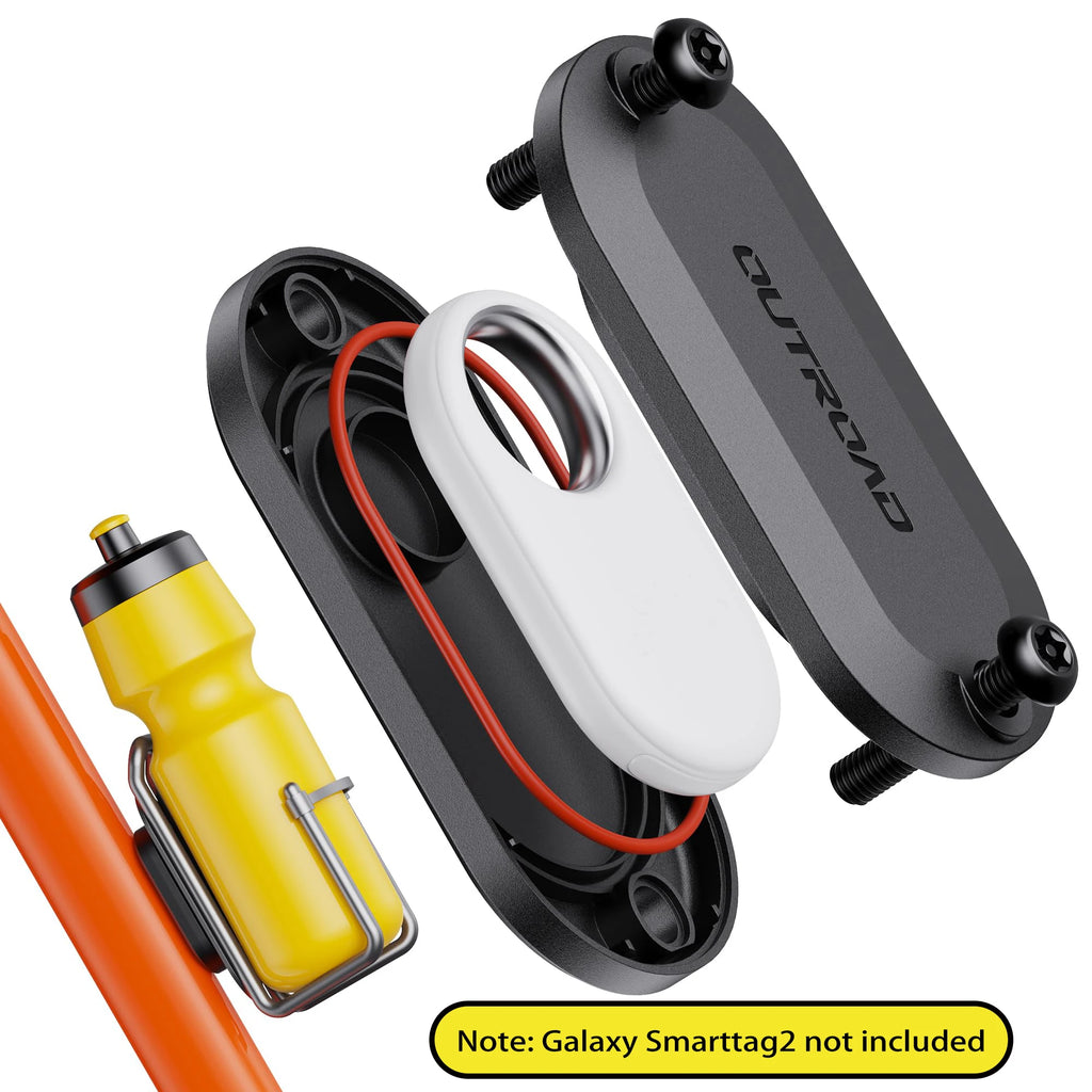 for SmartTag2 Bike Mount IPX8 Waterproof Bike GPS Tracker Holder for Galaxy Smart tag2 Hidden Under Bottle Cage SmartTag2 Case