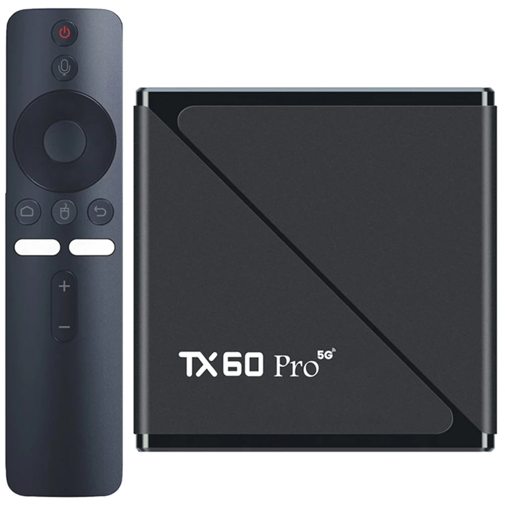 Android 16 Smart TV Box Pro 16GB+256GB Media Player With Voice Control 14K 2.4G/5G Dual WiFi Set Top Box with Remote Android Box