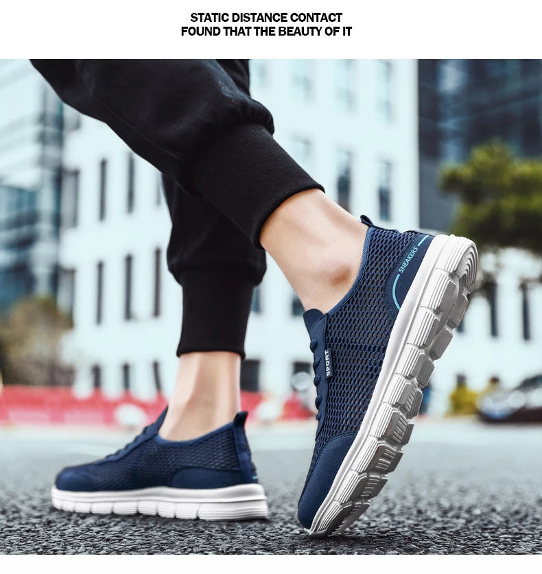 Men Shoes Autumn Soft Loafers Lazy Shoes Lightweight Cheap Mesh Casual Shoes Men Sneakers Tenis Masculino Zapatillas Hombre