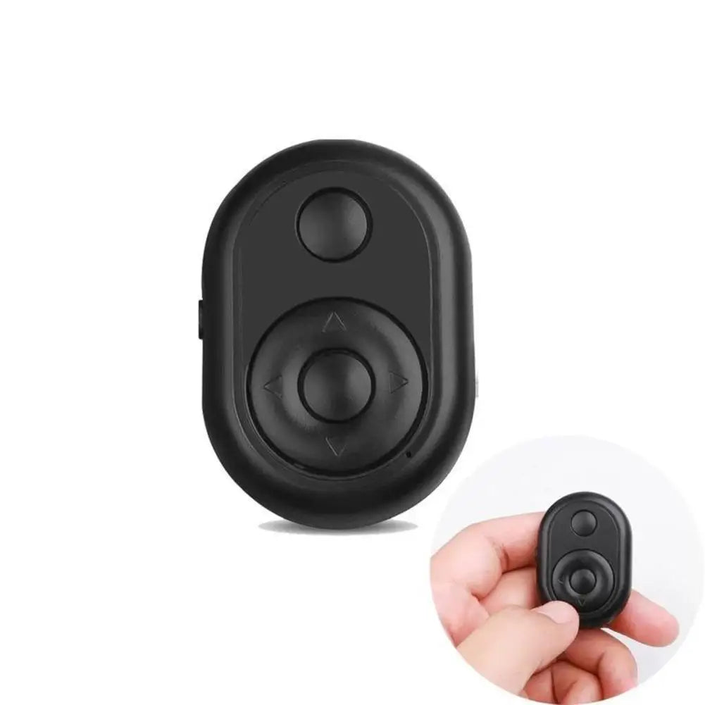 Bluetooth Camera Remote Control for iOS/Android Phones Click Photos & Videos, Mini Wireless Phone Mobile e-Book Page Turner