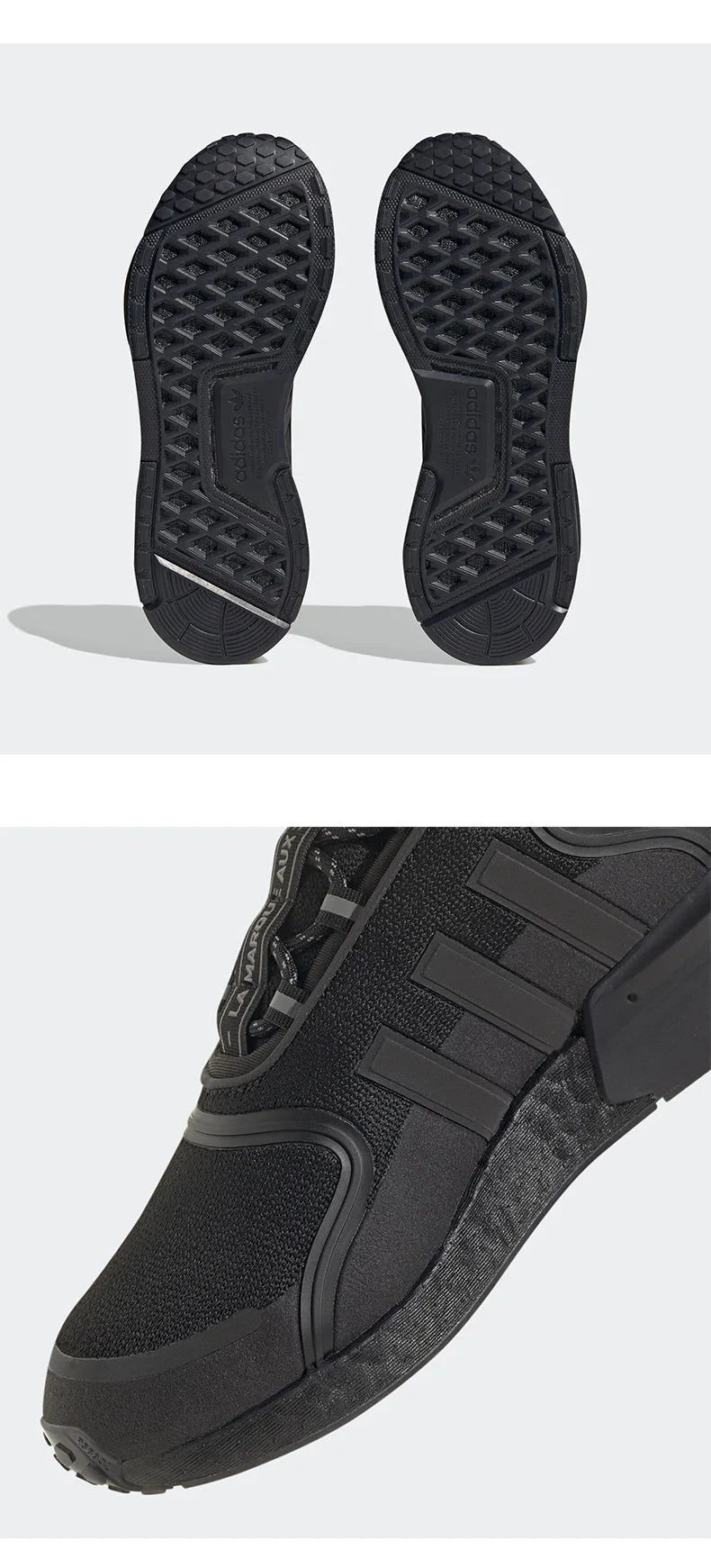 Adidas Official Genuine Summer Originals NMD_V3 Men's and Women's Sports Casual Shoes HQ4278