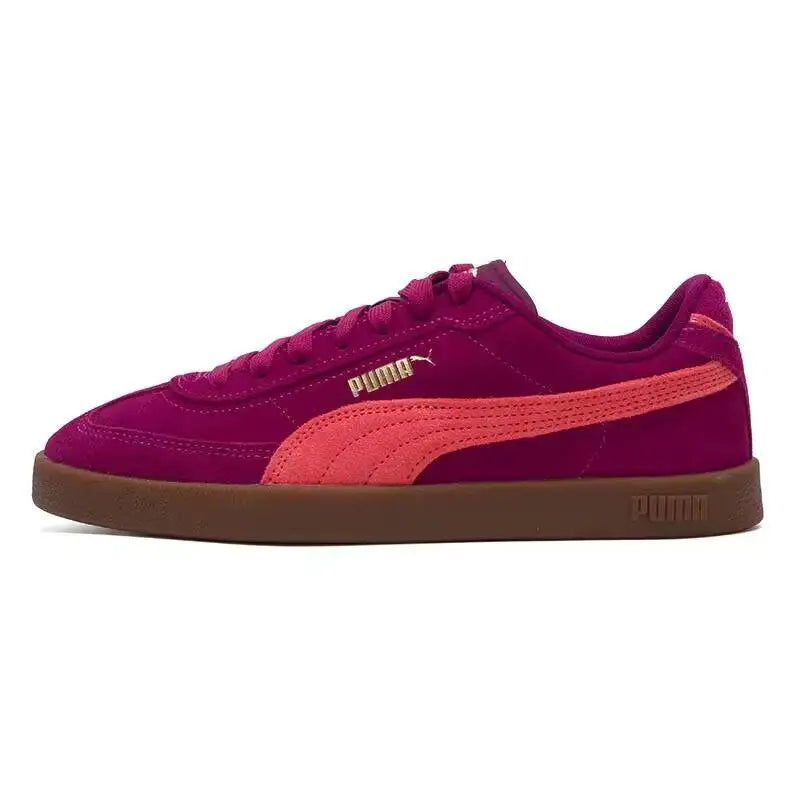 new 2026 PUMA Unisex Suede Retro Low Top Board Sneakers 400717-23/24 Color Block Gold Foil Logo Shoes