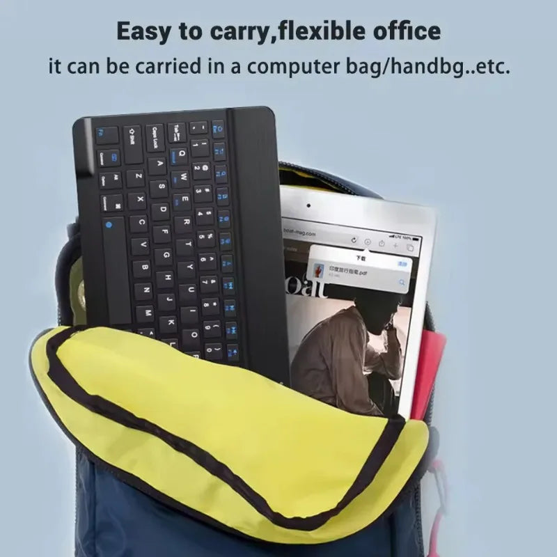 Wireless Bluetooth Keyboard & Mouse Combo – Compatible with iOS, Android, Windows & iPad