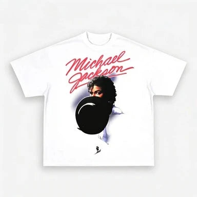 Hot Salute To Michael Jackson MJ Graphic Print T-Shirt Women Men O-neck Cotton Casual Oversized Top Streetwear Summer New Tee