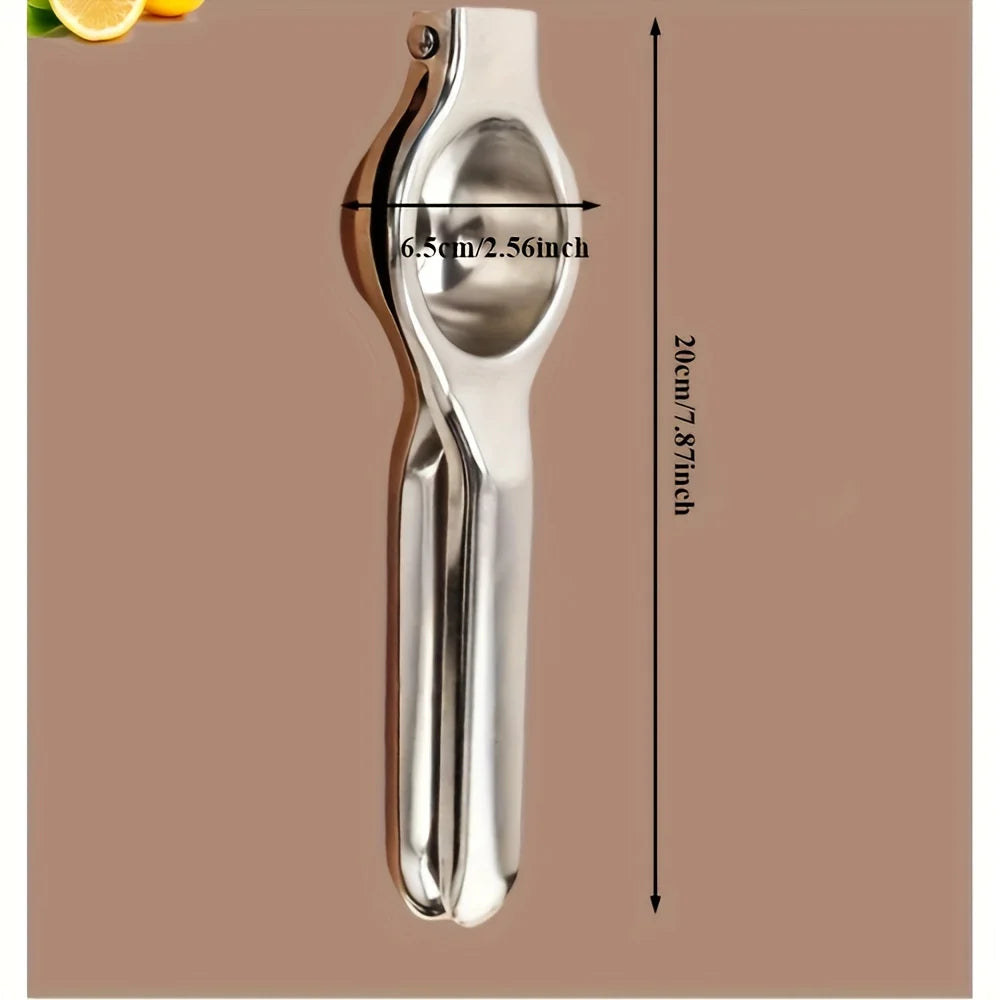 Exprimidor Manual de Acero Inoxidable – Para Limón y Cítricos