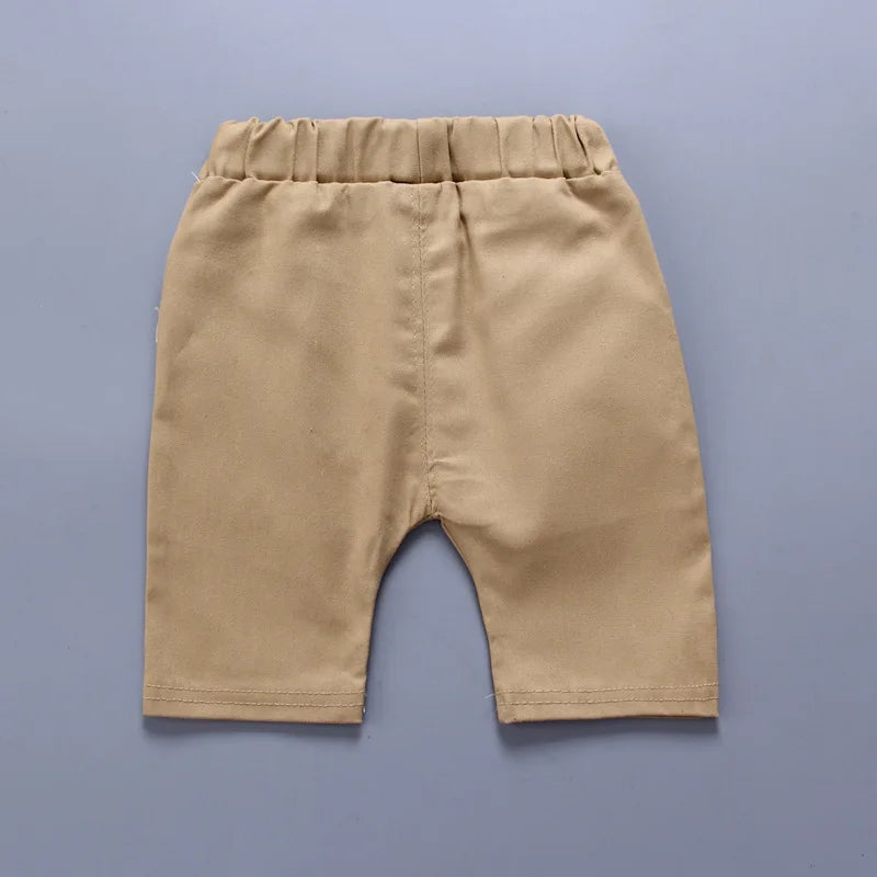 Boys Summer Sport Outfit Set 2pcs – T-Shirt & Shorts Toddler Sportsuit for Ages 1-4