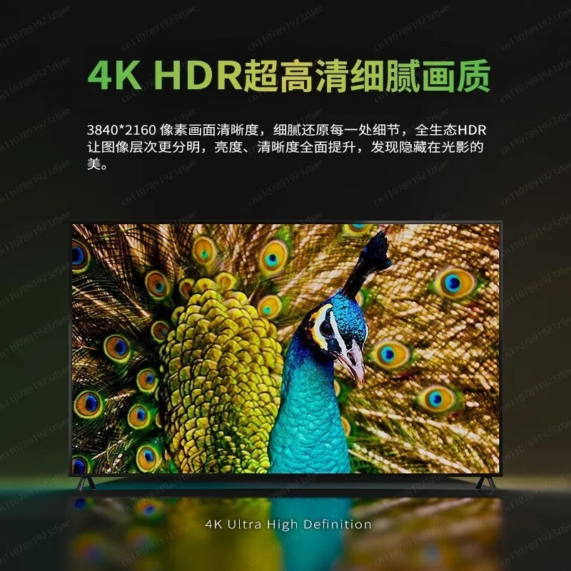 Frameless Smart TV 100 110 120 Inch 4K Ultra HD Android TV with  Remote