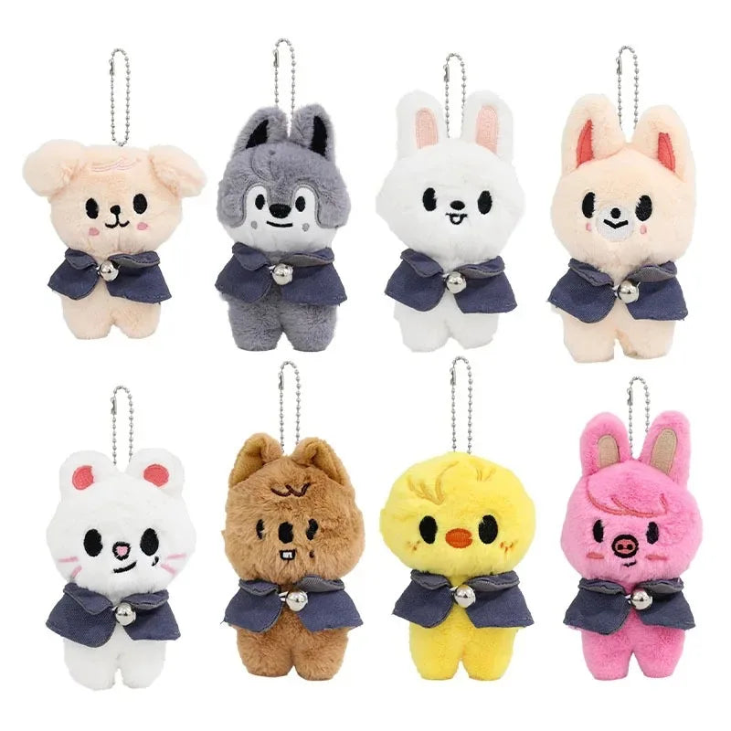 New Stray Kid SKZOO Plush Stray Children's Pendant Doll Plush Toy Doll Keychain Couple Gift Christmas Birthday Gift