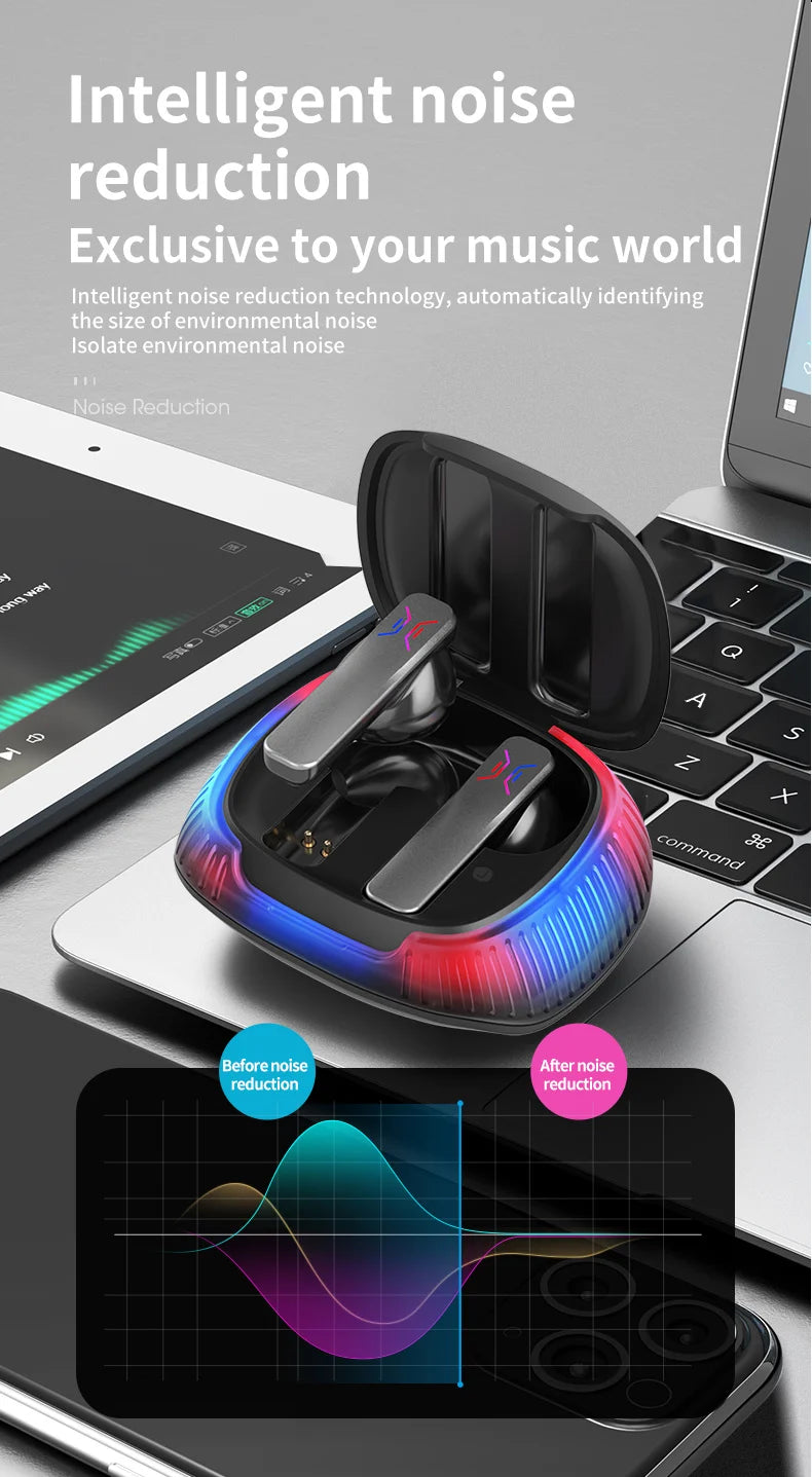 AI conversion original 74 languages intelligent real-time voice translation Translation headset, 4 translation modes