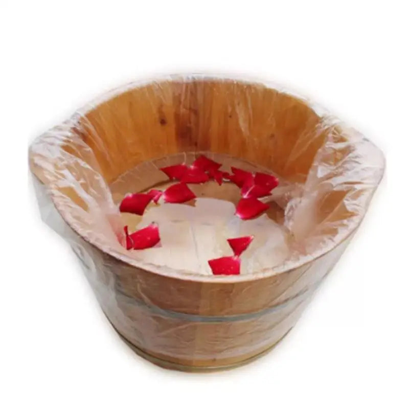 90pcs Environmentally Disposable Foot Tub Liners Bath Basin Bags for Feet Pedicure Foot Detox SPA Heat Preservation Accessories