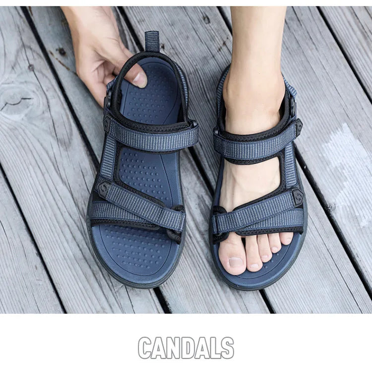 Summer Sandals Men's Trendy Versatile Comfortable Light Casual Men's Sandals Men's Beach Sandals Treking Sandalias Hombre