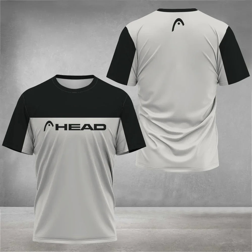 2026 Top Breathable Mens T Shirt Outdoor Badminton Table Tennis Jersey O Neck Short Sleeve Loose Top New Mountaineering Clothing