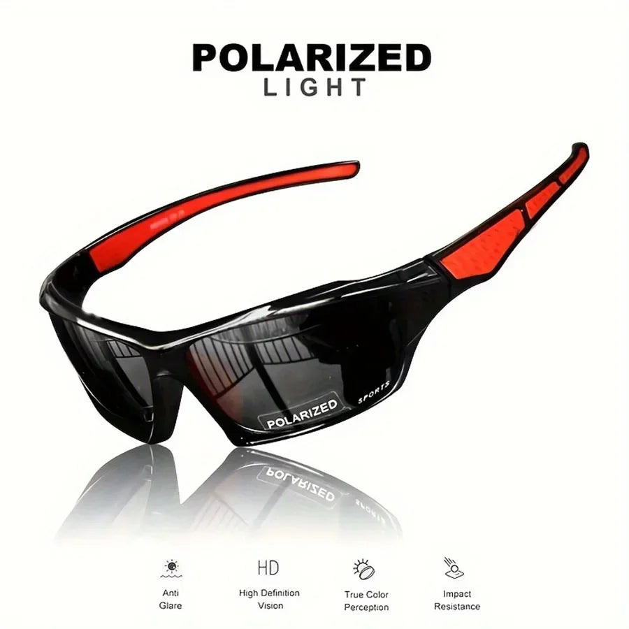 Fashion Sports Sunglasses Polarized UV Protection Men and Women UV400 Eyewear Anti-Glare Fishing Cycling Sun Glasses Gafas DeSol