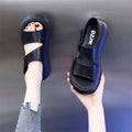 New 2025 Women's Beach Sandals Thick Bottom Roman Shoes comfortable soft sole versatile casual small fresh sandals fashion