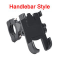 Motorcycle Mobile Phone Holder for iPhone Xiaomi Universal Rearview Mirror Handlebar Holder Bicycle Cycling Aluminum Alloy Stand