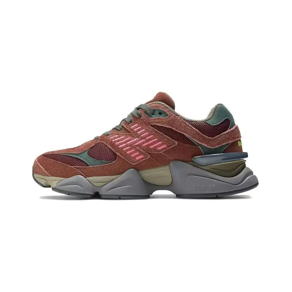 N9060 Reflective Sports Shoes for Men/Women Lightweight Shockproof Running Sneakers Unisex Low-Top Outdoor Athletic Shoes 36-45