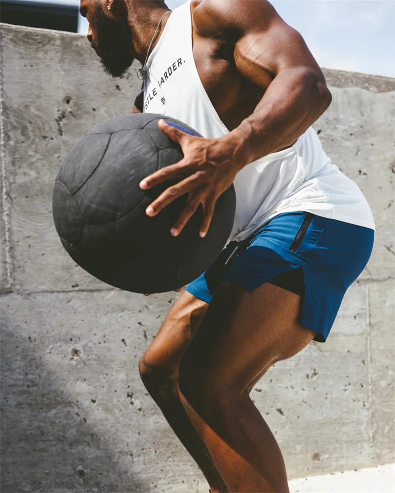 Men's Quick-Dry Sports Shorts – Casual Summer Trend