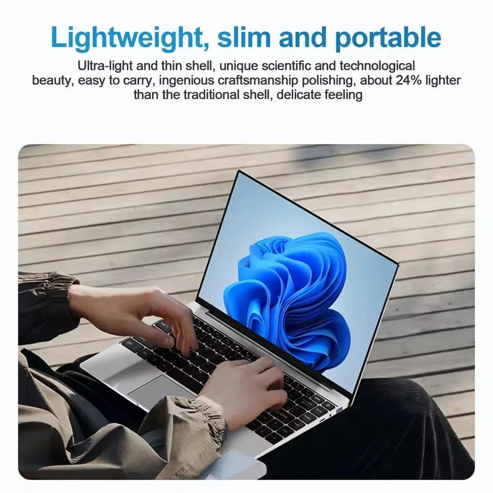 2026 Office Laptop Windows 11 intel core i7 8650U intel Atom x7 A3950 14.1 inch Notebook Computer PC 1920*1080P 12GB RAM 2TB SSD